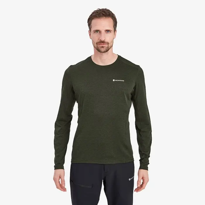 Кофта Montane Dart Long Sleeve T-Shirt Oak Green S (1004-MDRLSOAKB15) - фото 2