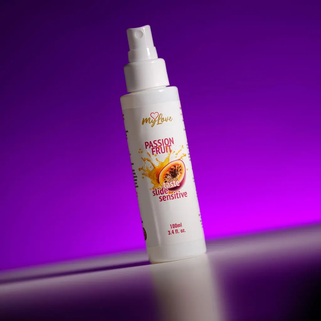 Лубрикант на водній основі MyLove Taste Slide Sensitive Passion Fruit, 100 мл - фото 7