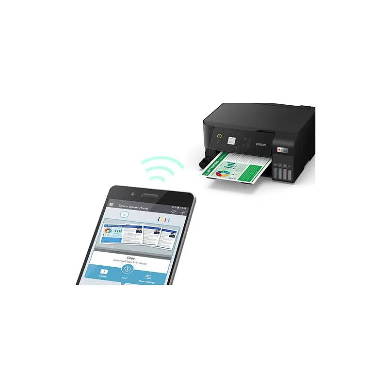 Багатофункціональний пристрій А4 кольоровий Epson L3560 Фабрика друку з Wi-Fi (C11CK58404) - фото 2