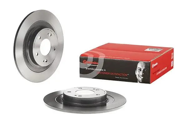 Диск гальмівний невентильований Mitsubishi Asx I, Outlander III 09-25р Brembo (08.N267.11) - фото 2