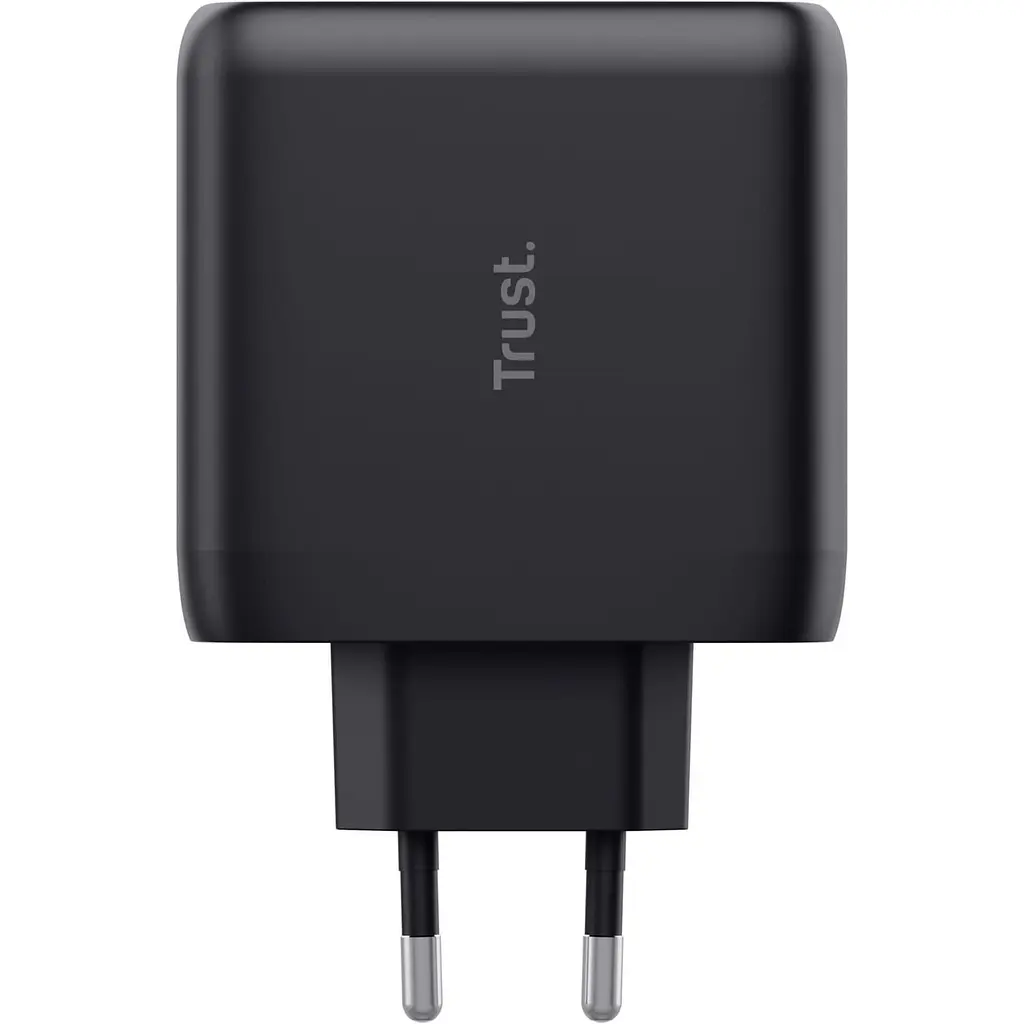 Зарядний пристрій Trust Maxo 65Вт, 2xUSB-C PD, чорний (25380_TRUST) - фото 3