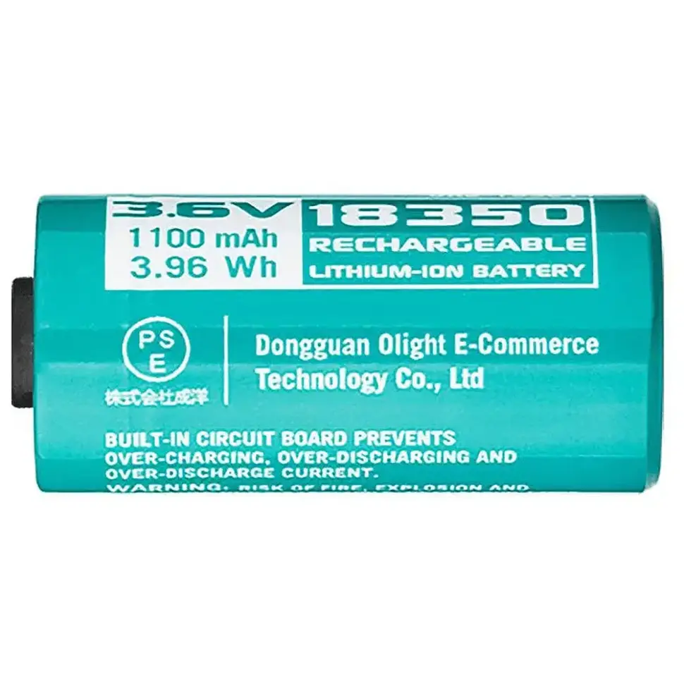 Акумулятор 18350 Olight 1100 mAh Li-Ion (ORB-183C11) - фото 3