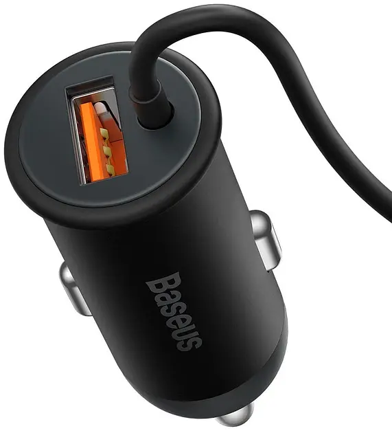 Беспроводной ОЗУ Baseus CW01 Magnetic Wireless Charging 15W + АЗУ USB 25W SUCX040001 Black - фото 3