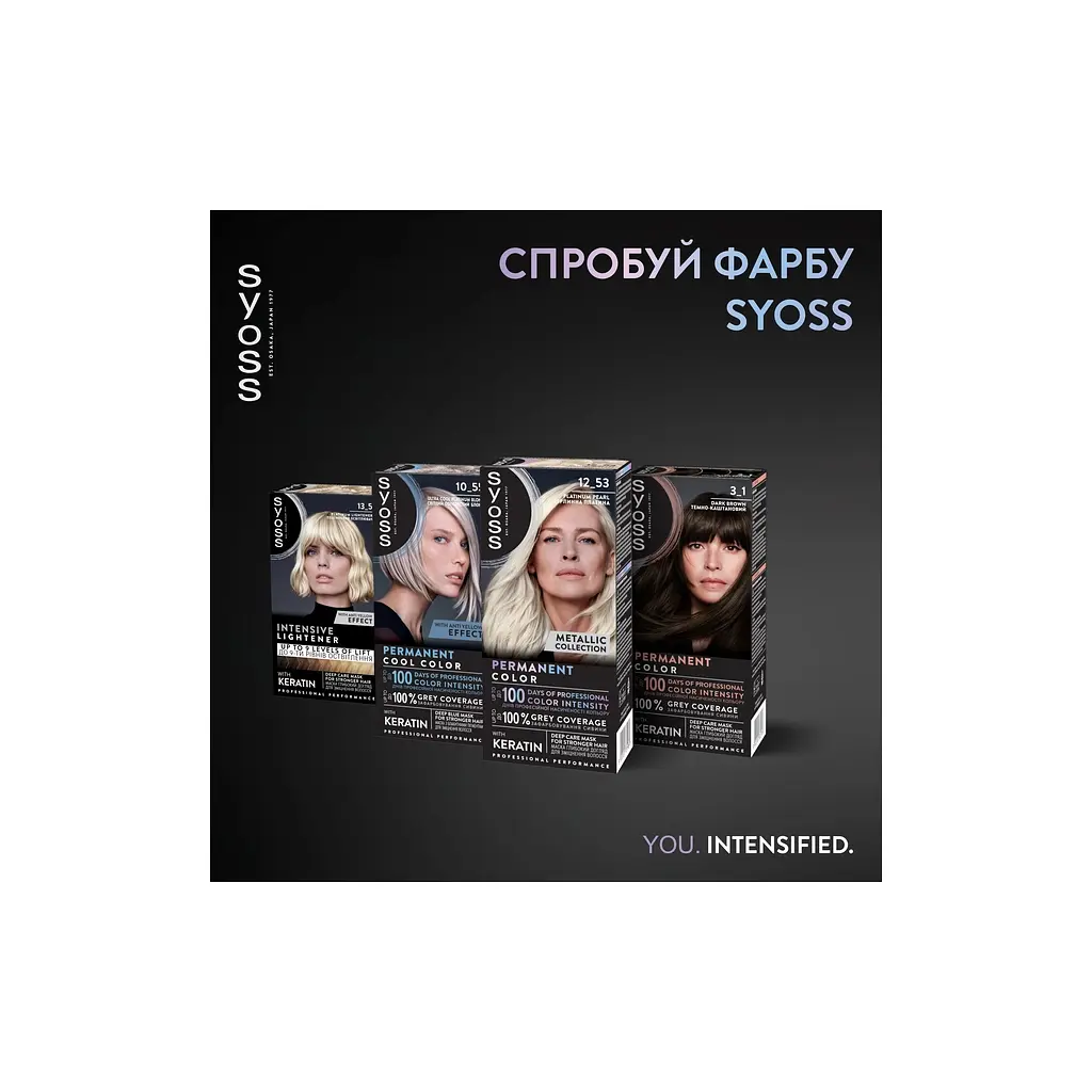 Фарба для волосся Syoss BL Permanent Coloration 12-53 - Перлинна платина (9000101731989) - фото 10