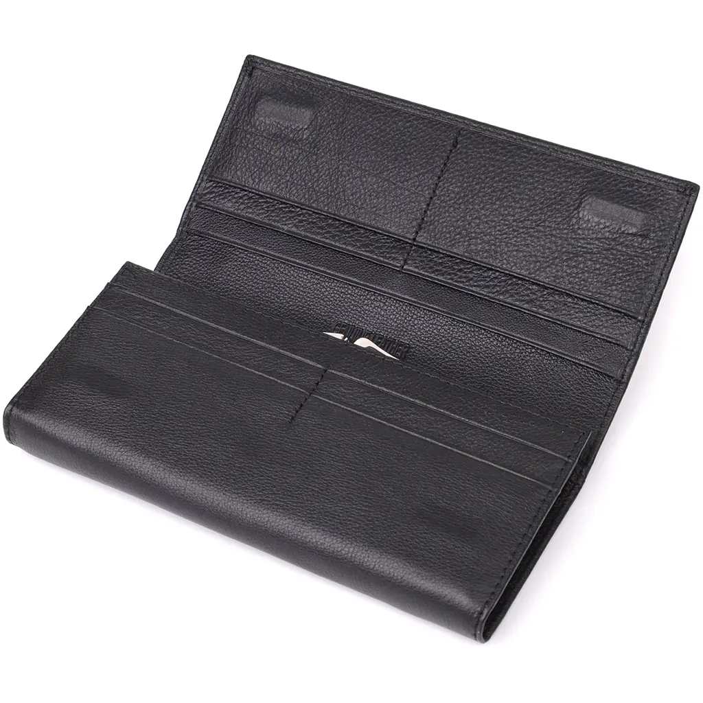 Солідний жіночий гаманець із натуральної шкіри ST Leather 19х9х3 см acs0029653 - фото 6