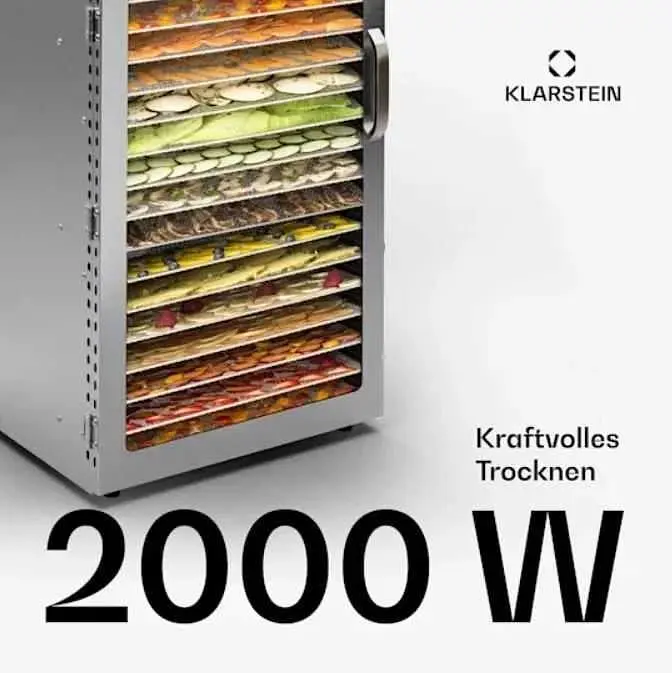 Сушка-дегідратор KLARSTEIN Captain Jerky 200 30-90°C промислова (10045538)
 - фото 5