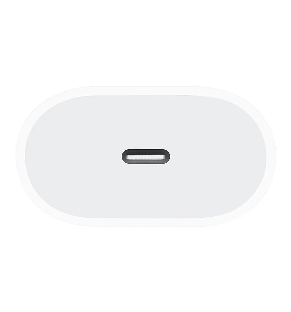 Адаптер живлення Power Adapter USB-C 20W, зарядний пристрій для телефону, білий - фото 5