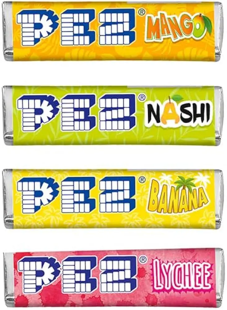 Драже PEZ Candy Exotic Mix 6шт 51г - фото 6