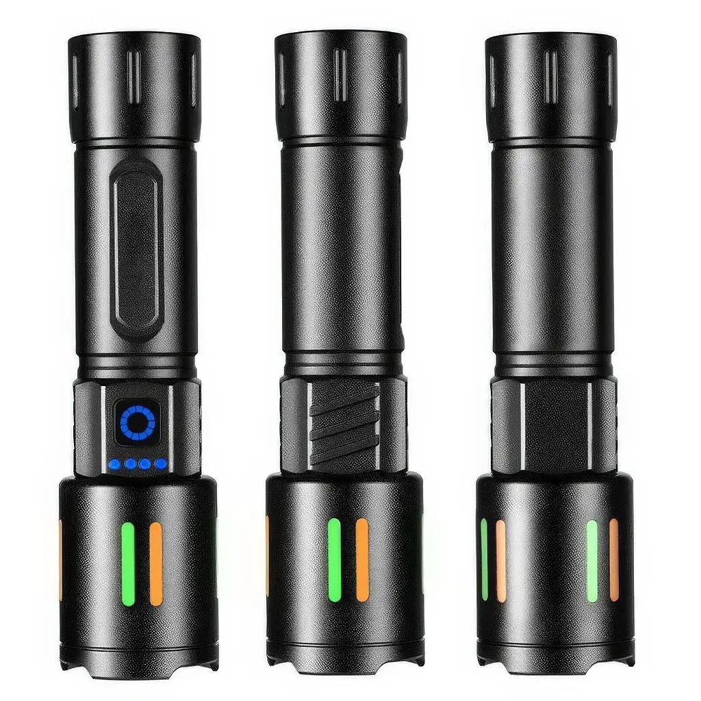 Фонарик ручной светодиодный на аккумуляторе мощный LED фонарь X-Balog BL-611-TG 26650 - фото 10