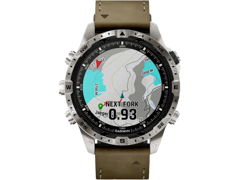 Смарт-годинник Garmin MARQ (Gen 2) Adventurer - Damascus Steel Edition (010-03393-30/31) - фото 10