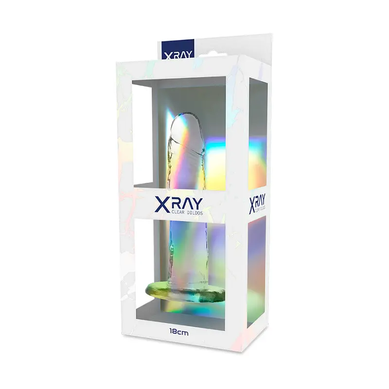 Прозорий фалоімітатор 15 х 4 см XRAY (Іспанія) XRay XR910112 103076 - фото 4