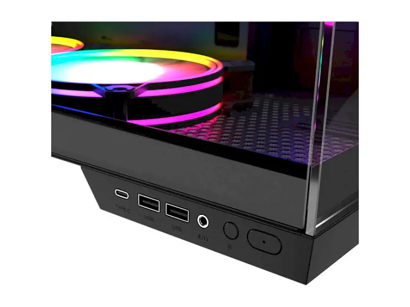 Корпус MODECOM Panorama Apex ARGB 5F Midi Gray (AT-PANORAMA-5F-ARGB-10-00) - фото 11