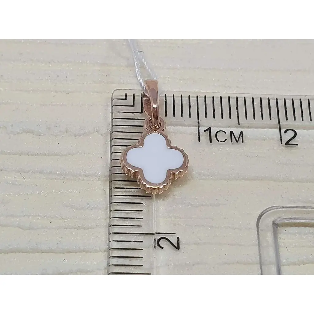 Золотий підвіс Tango Конюшина з емаллю. 130302Е - фото 3