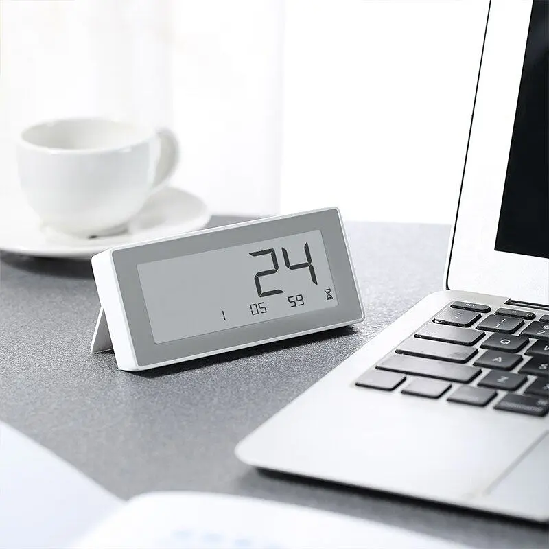 Годинник-термогігрометр Xiaomi MiaoMiaoce Smart Thermometer Hygrometer Alarm Clock (MHO-C303) [51620] - фото 4
