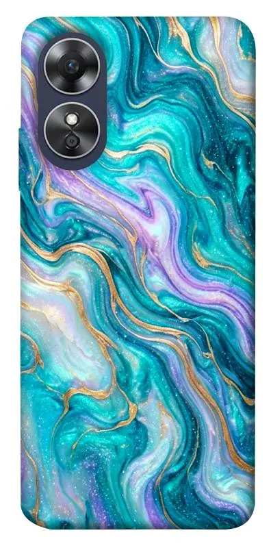 TPU чохол Demsky Mermaid marble для Oppo A17