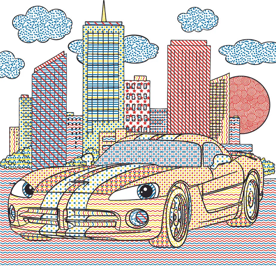 Водяна розмальовка Кристал Бук Великі перегони, 8 сторінок (F00026452) - фото 2