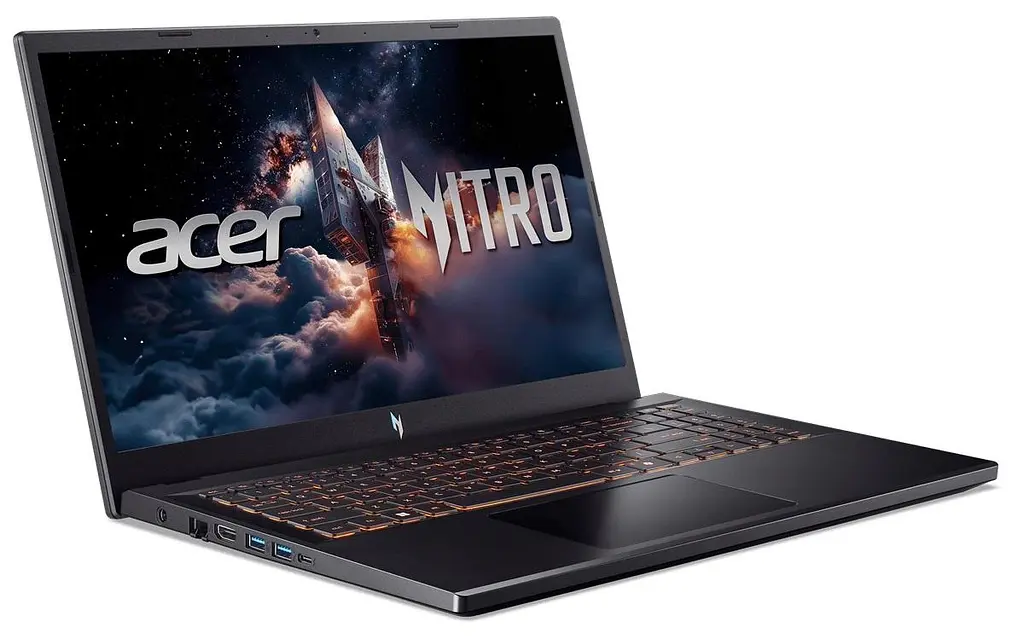 Ноутбук Acer 15.6 Nitro V 15 ANV15-52/i5-13420H/16GB/512SSD/RTX 5060 8GB/DOS/Obsidian Black (NH.QZ8EU.00E) - фото 3