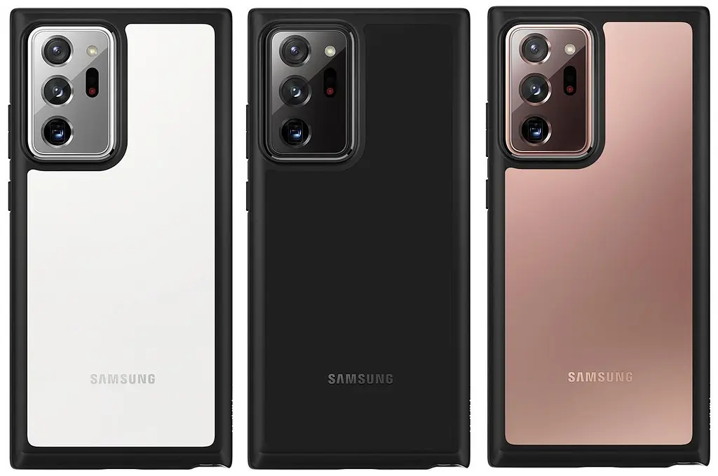 Оригінальний протиударний чохол Spigen Ultra Hybrid для Samsung Galaxy Note 20 Ultra Black (ACS01394) - фото 6