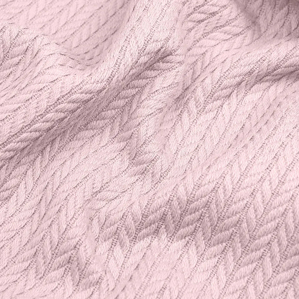 Плед покривало Cosas Petal Knitted Braid 230х240 см косичка (Blanket_11-1Petal_KnittedBraid_230x240) - фото 4