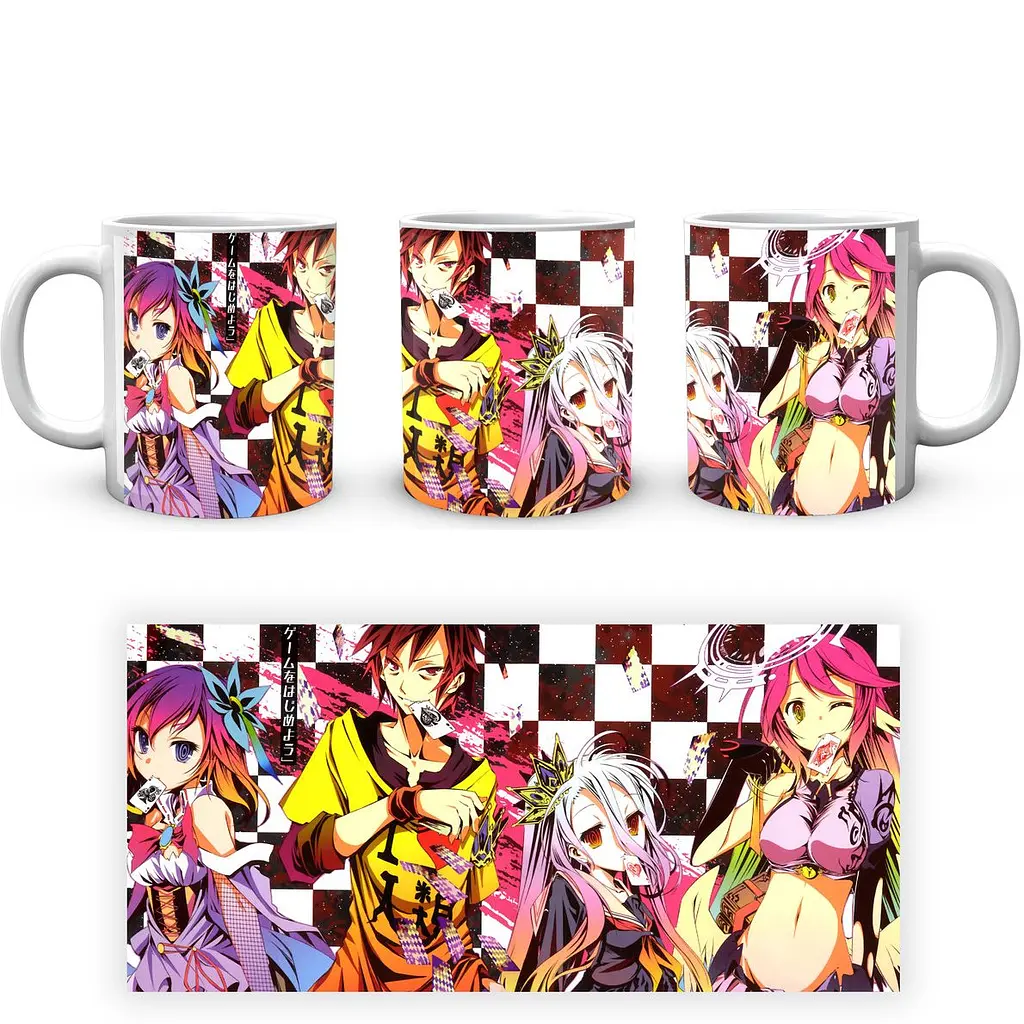 Кухоль GeekLand No Game No Life Без гри немає життя NGNL 002.01 330 мл білий - фото 4