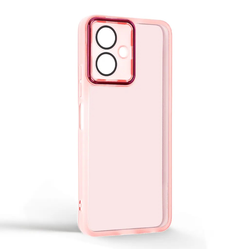 Защитный чехол для Infinix Smart 10 4G, Shade, розовый, TPU+PC, матовый, защита всего корпуса, панель-накладка, противоударный, с большими бортами, амортизирует удары при падениях, ArmorStandart (ARM87957) - фото 2