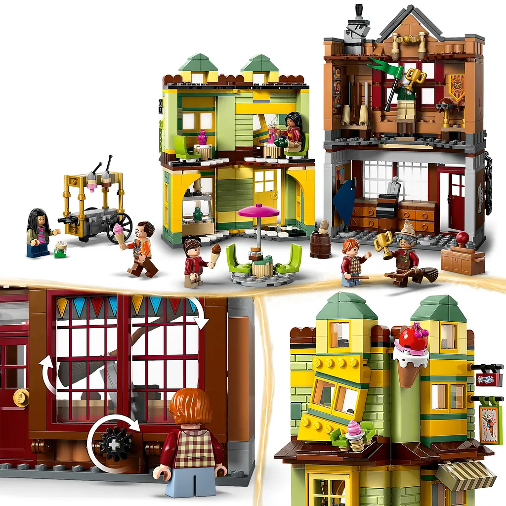 Конструктор LEGO Harry Potter Качественные товары для квиддича и кафе с мороженым 795 деталей (76452) - фото 7