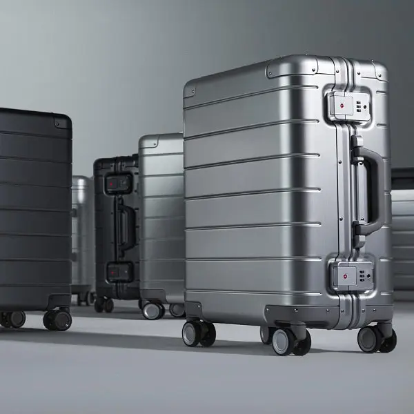 Чемодан MiJia Metal Suitcase 2 BHR4012CN Silver - фото 4