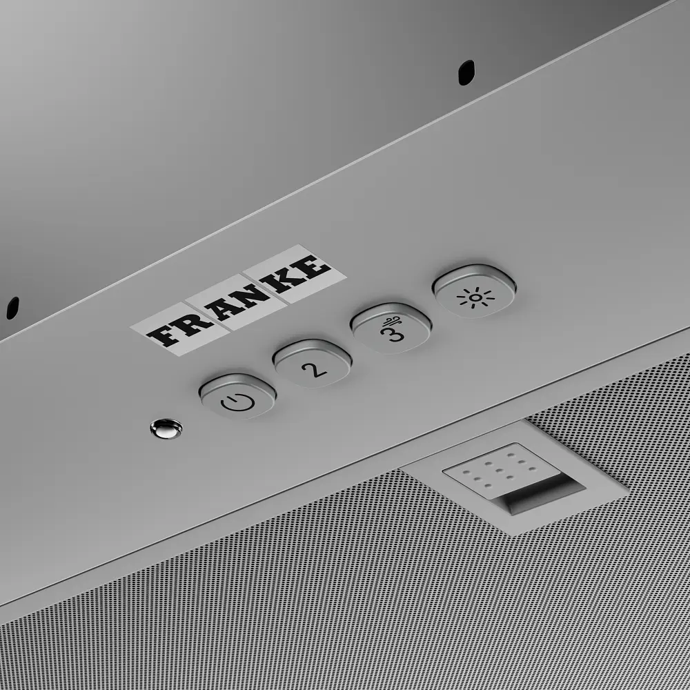 Вытяжка встраиваемая Franke 52 см, 1250 м³/ч, Box Flush Basic FBFE LG A52, светло-серый - фото 3