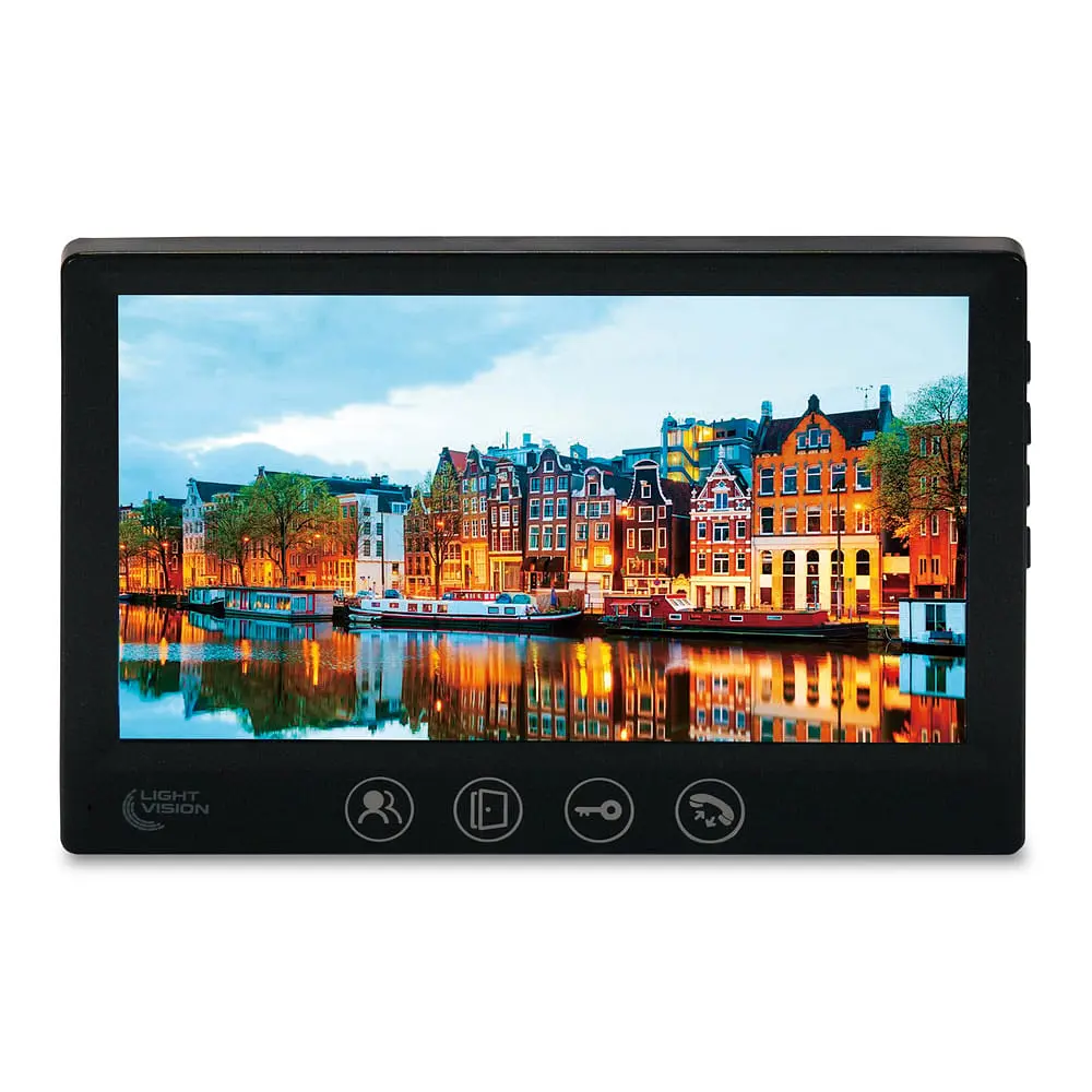 Відеодомофон 7" Light Vision AMSTERDAM FHD Black (82-00205) - фото 12