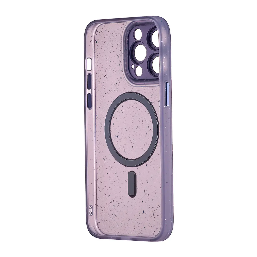 Чохол Splatter with MagSafe iPhone 14 Pro Max Purple - фото 3