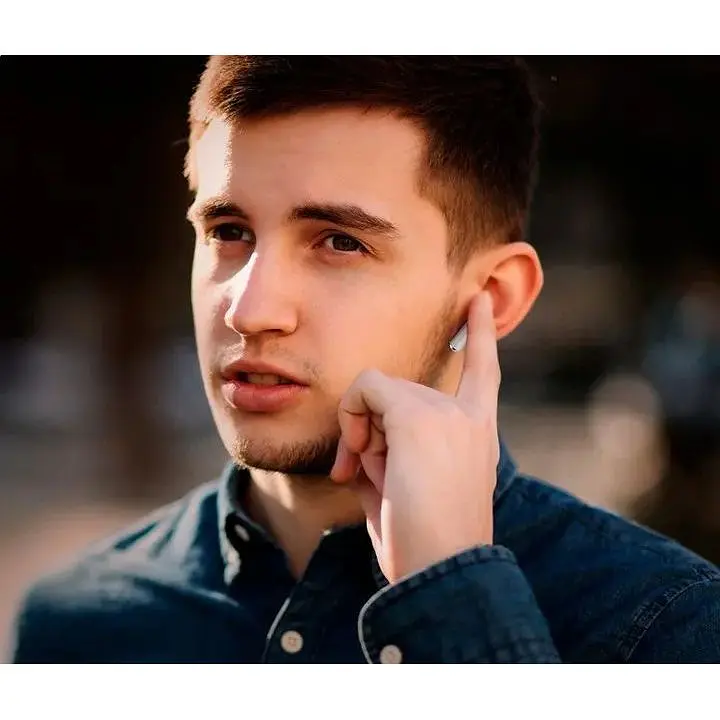 Беспроводные наушники Mibro M1 White - фото 3