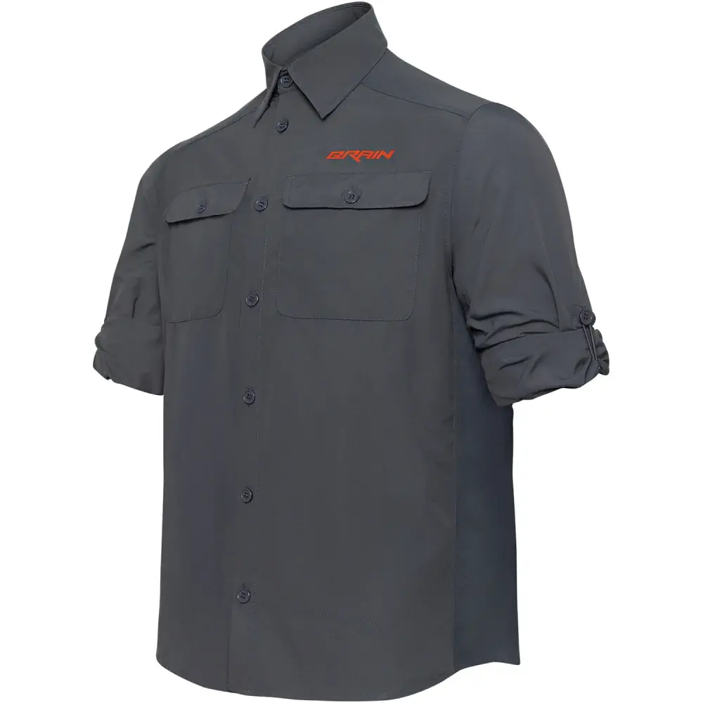 Сорочка Brain Hookline XXL Dark grey - фото 4