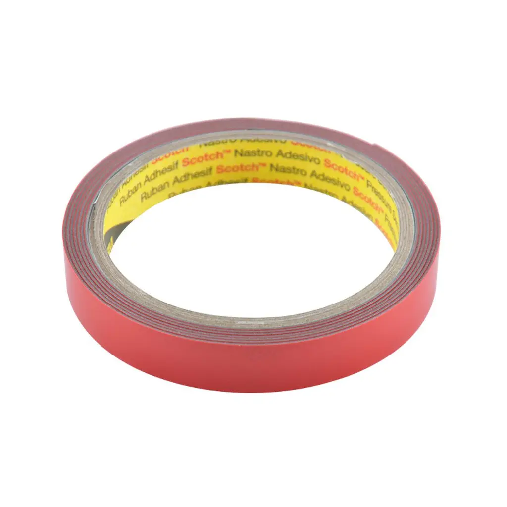 Скотч двосторонній 3М — Стрічка клейка 2 метри завширшки 15 мм темно-сіра - фото 2