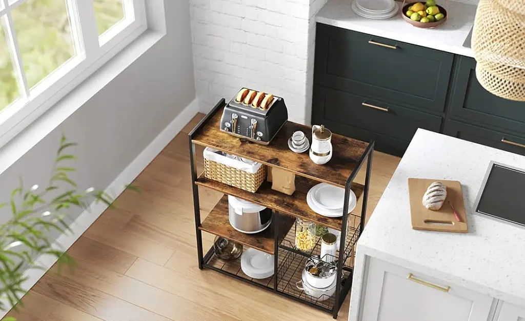 Стеллаж Leobert Denny многоярусный в стиле Loft - фото 5