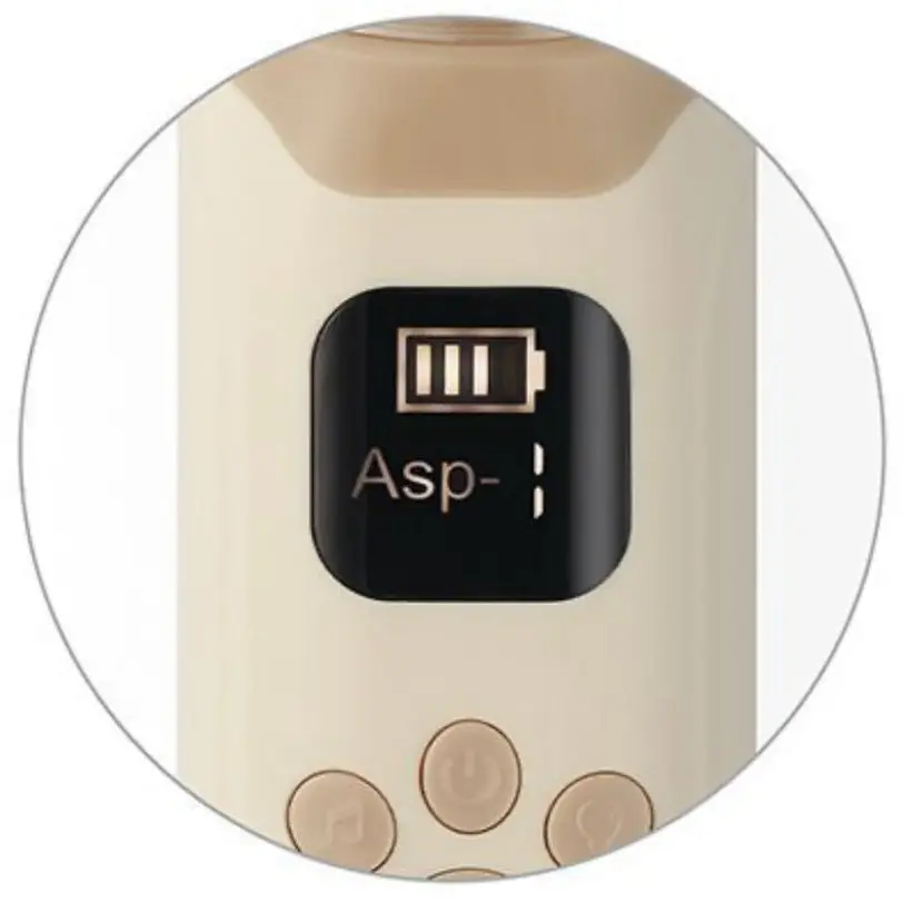 Аспиратор для носа BabyOno электронный с LCD экраном и мелодиями бежевый (1470/01) - фото 3