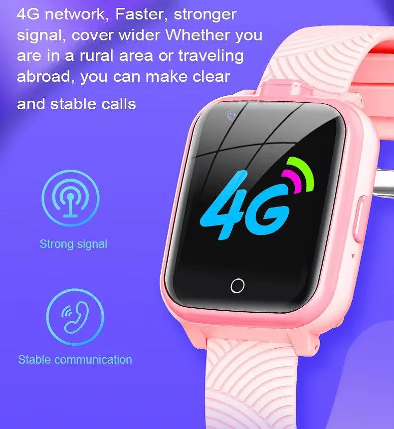 Розумний дитячий годинник Lemfo M45 з GPS, 4G SIM-картою, Wi-Fi, прослушкою, подвійною камерою автономністю до 4 днів Синій - фото 7