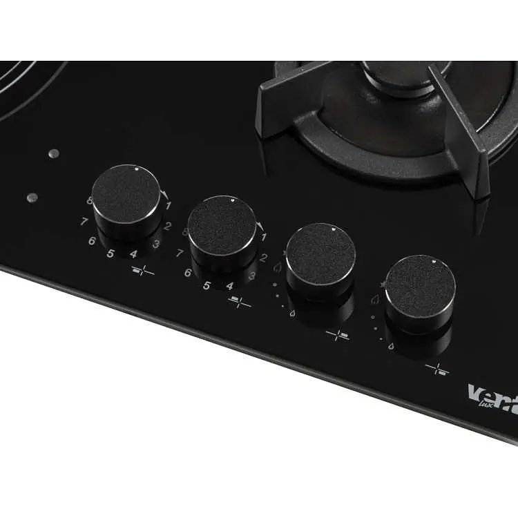 Варочная поверхность Ventolux HG622 B9G RCS комбинированная BK - фото 3