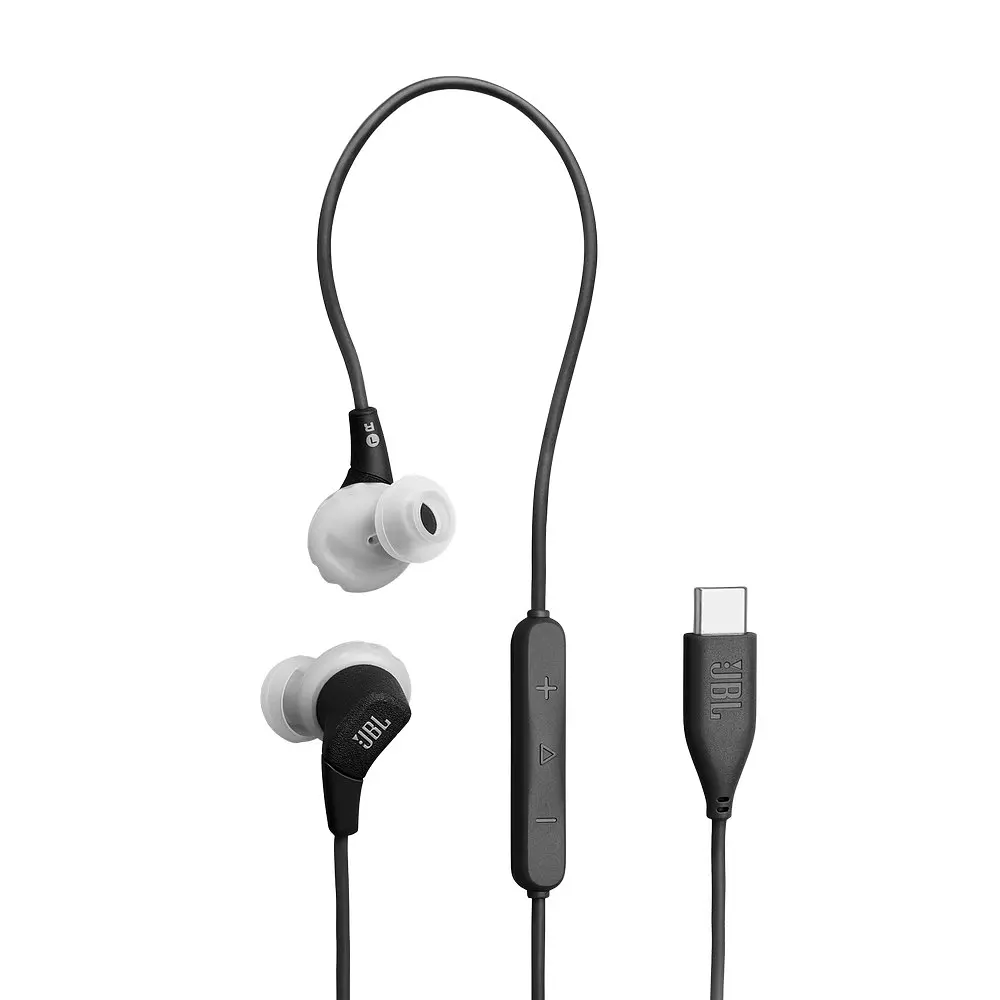 Навушники з мікрофоном JBL Endurance Run 3 3C USB-C Чорний (JBLENDURRUN3CBLKG)
