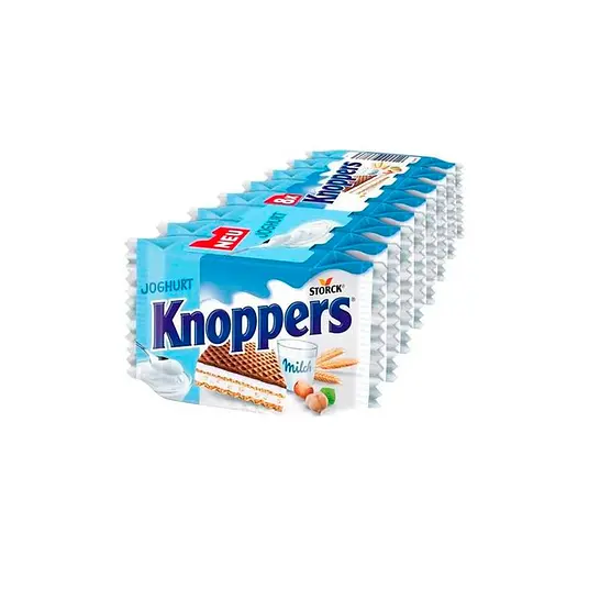 Вафлі Knoppers Joghurt 8 шт 200 г
