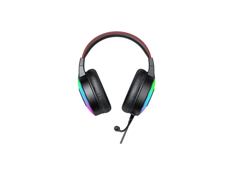 Наушники Vinga HSCU-100 Gaming LED Black (HSCU-100) - фото 3