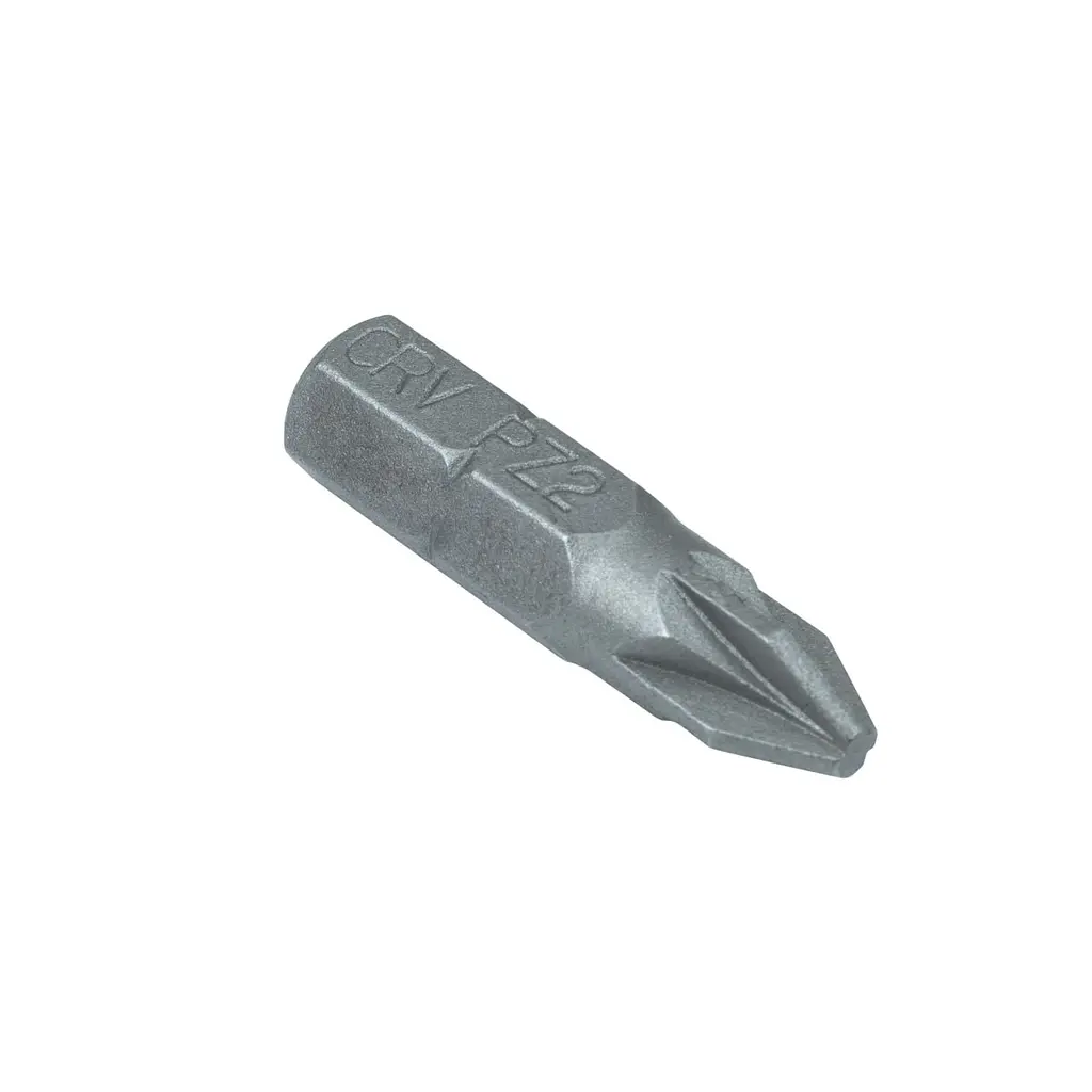 Біта сталева Polax 25 мм PZ2 1/4" ,10 шт (51-072) - фото 2
