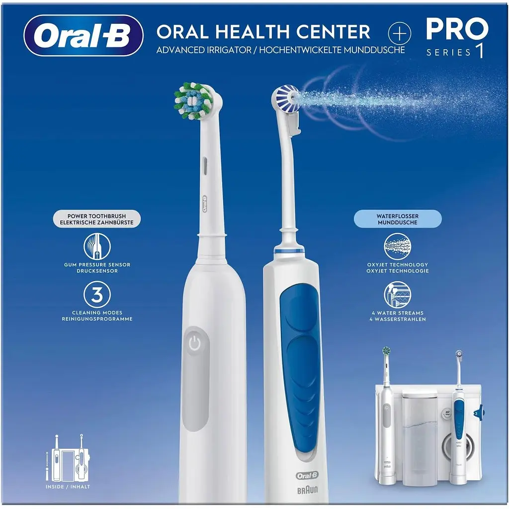 Набір для догляду за порожниною рота Oral-B OC305.540.3 OxyJet + Pro Series 1 [135630] - фото 2