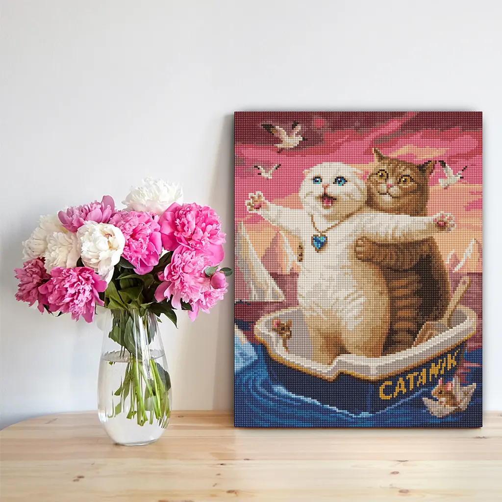 Алмазна мозаїка «Котанік» - фото 5
