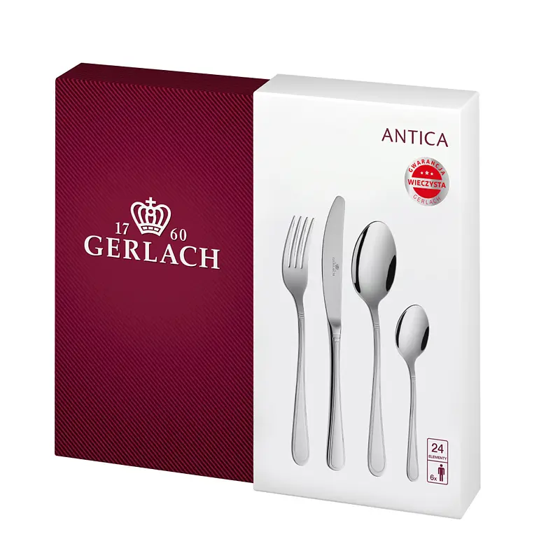 Набір столових приборів Gerlach Antica 24 предмети (5901035043916)