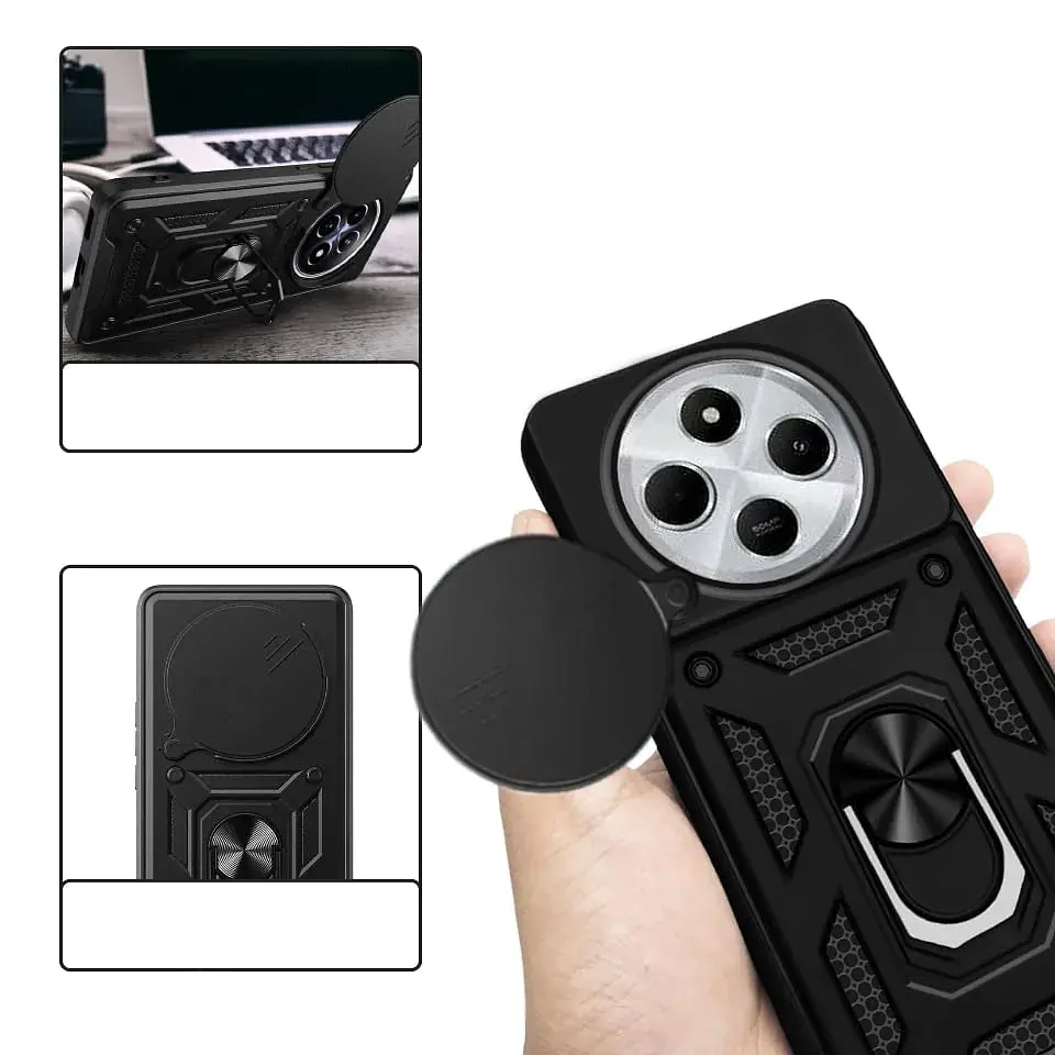 Панель BeCover Military для Xiaomi Redmi A4 5G Black (712875) - фото 2