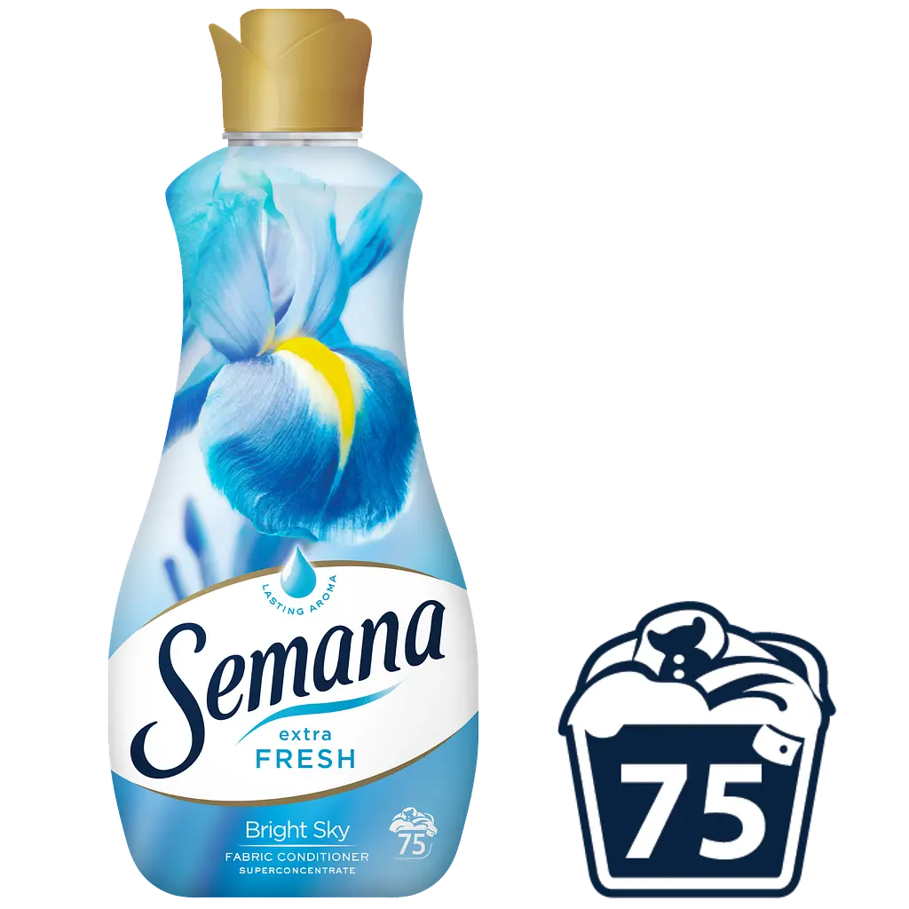 Кондиціонер для білизни Semana Extra Fresh Bright Sky 1.5 л - фото 2