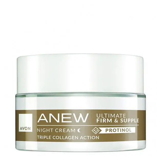 Нічний крем для обличчя Avon Anew Ultimate «Пружність та м’якість», 15 мл (158511566)