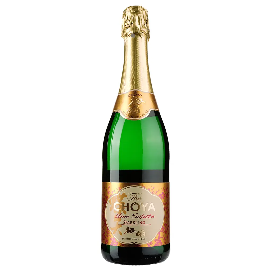 Напиток алкогольный игристый на основе вина Choya Sparkling Ume Salute, белый, сладкий, 5,5%, 0,75 л (37622) - фото 2