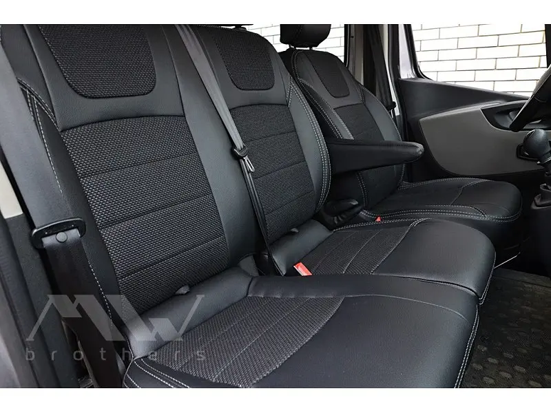 Авточохли модельні MW Brothers для Opel Vivaro ( 1+2 ) c 2014 - фото 6