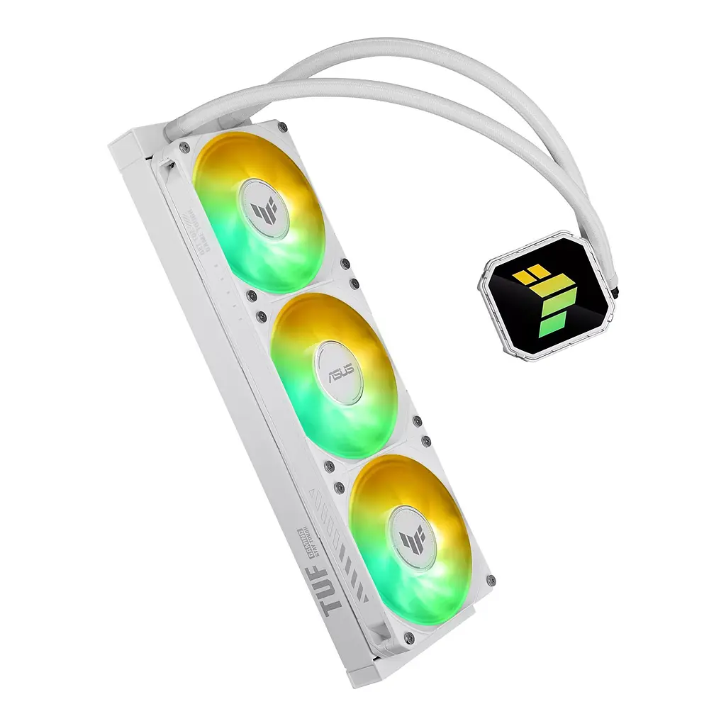 Система водяного охолодження Asus TUF Gaming LC III 360 ARGB White (90RC0192-B0EAY0) - фото 5